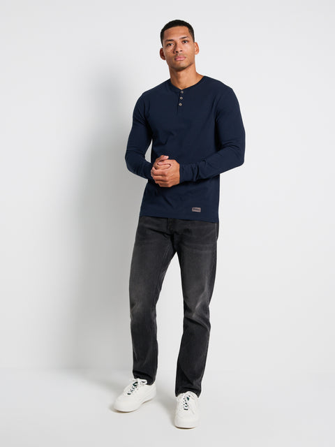 Sinsay Men's Navy Basic Long sleeve Blouse |Sinsay  in Lebanon