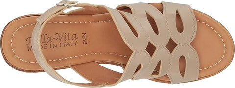 Bella Vita Women's Beige Pri-Italy Heeled Sandal | Bella Vita In Lebanon