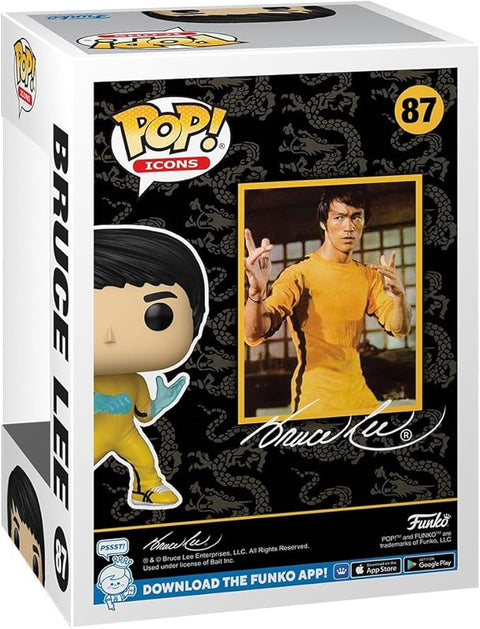 Funko Pop Icons: Bruce Lee - Collectable Vinyl Figure | Funko Pop In Lebanon
