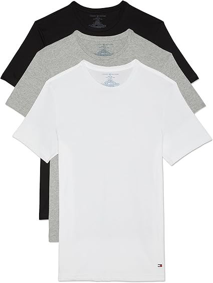 Tommy Hilfiger Men's Multicolor Herren Cotton Classics Crew Neck Undershirt | Tommy Hilfiger In Lebanon