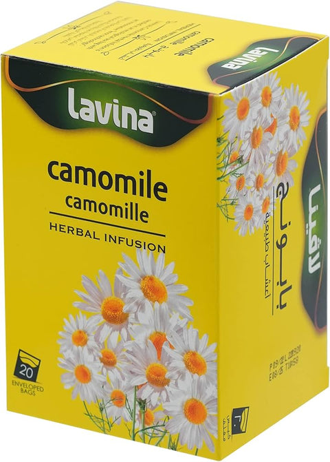 Lavina Camomile Herbal Infusion 20 Bags |Lavina In Lebanon
