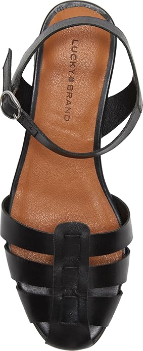 Lucky Brand Women's Black Zilma Sandals | Lucky Brand In Lebanon