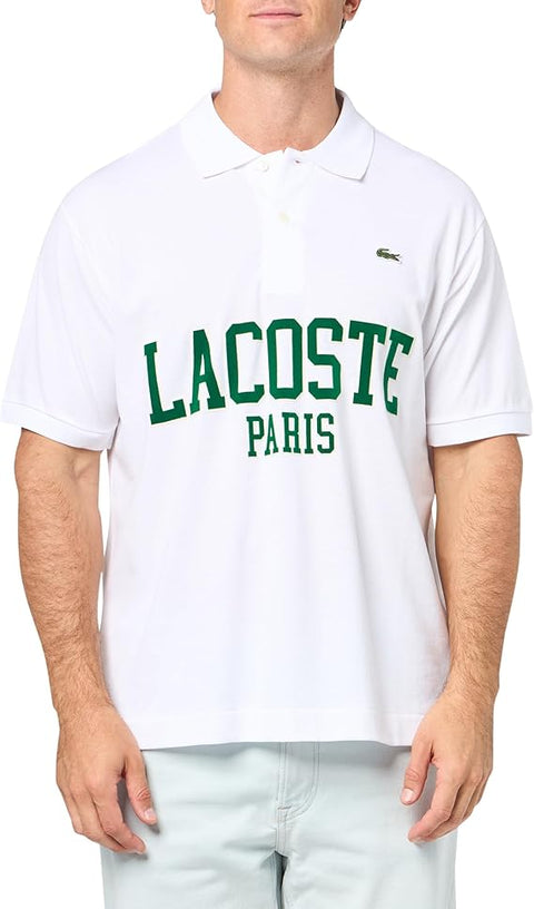 Lacoste Men's White Classic Fit T-Shirt | Lacoste   in Lebanon