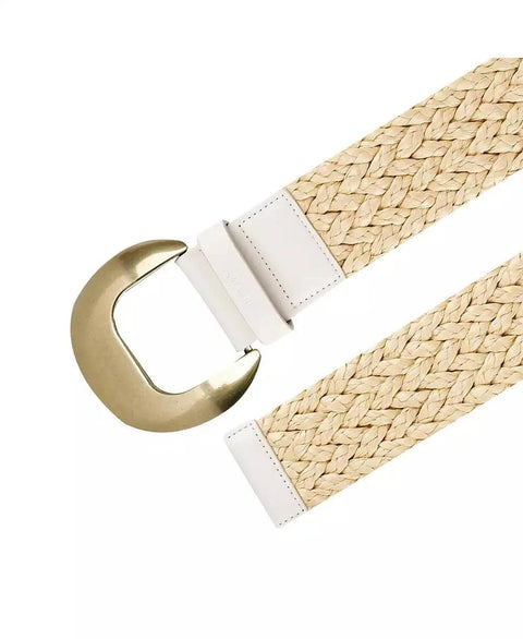 Levi's Women's Beige Fully Adjustable Raffia Belt | Levi's In Lebanon