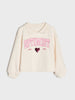 Sinsay girls beige sweatshirt AYA