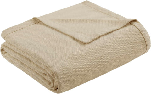 Madison Park Beige King Liquid Cotton Luxury Blanket | Madison Park In Lebanon