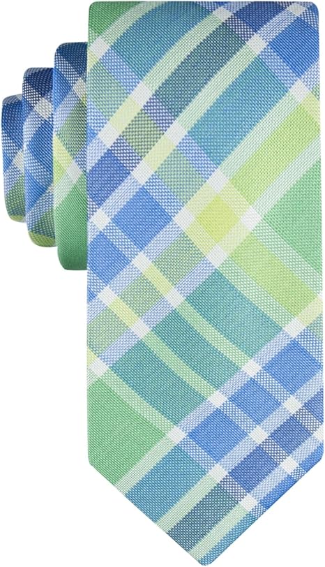 Tommy Hilfiger Men's Multicolor Festive Plaid Tie ABL335