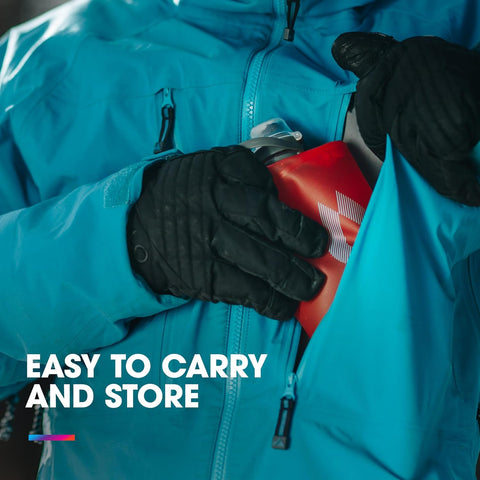 HydraPak Mammoth Grey Stow Collapsible Water Bottle –  1L | HydraPak In Lebanon