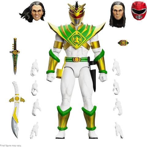 Super7 ULTIMATES! Mighty Morphin Power Rangers Lord Drakkon 7 Power Rangers Action Figure|Super7 In Lebanon