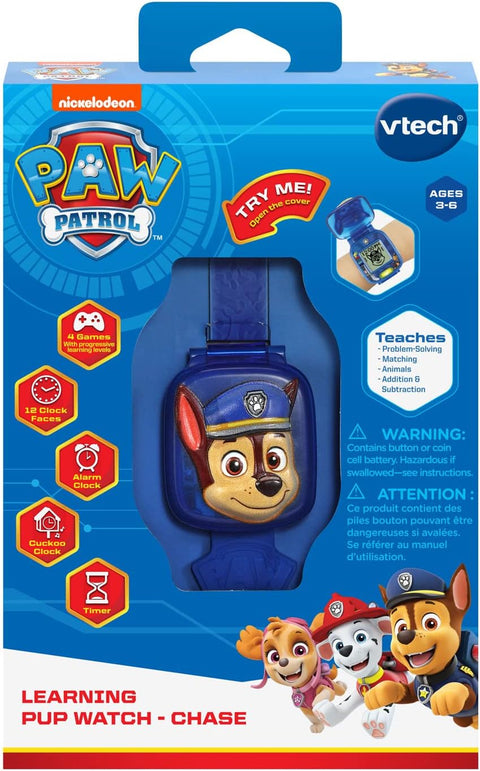 VTech PAW Patrol Chase Learning Pup Watch, Ages 3-6 | VTech In Lebanon