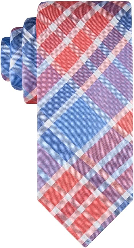 Tommy Hilfiger Men's Multicolor Festive Plaid Tie ABL290