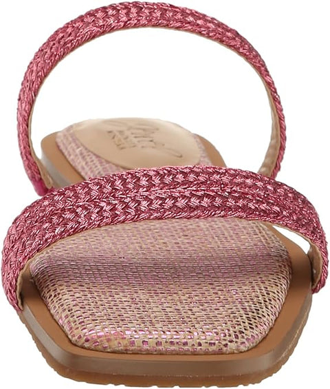Jewel Badgley Mischka Women's Pink Helena Flat Slipper | Jewel Badgley Mischka in Lebanon