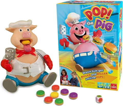 Goliath Pop The Pig (Bigger & Better) w/Greedy Granny Old Maid Card Game|Goliath In Lebanon