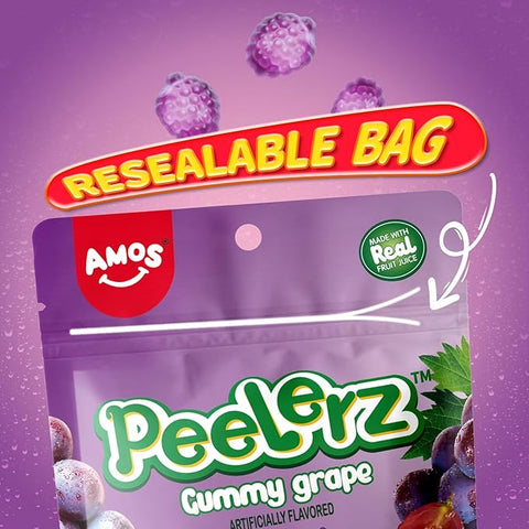 AMOS Peelable Gummy Grape 65GR | AMOS In lebanon