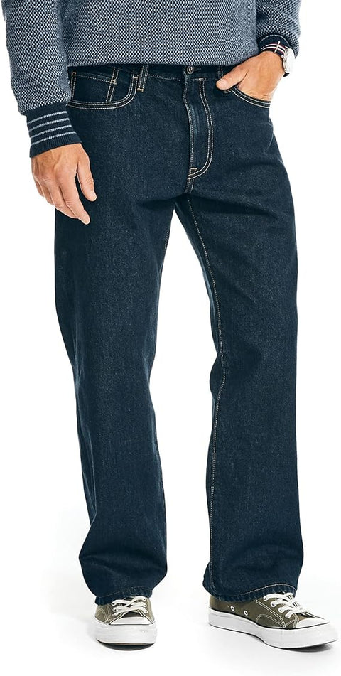 Nautica Men's Navy Loose Fit Jeans | Nautica In Lebanon