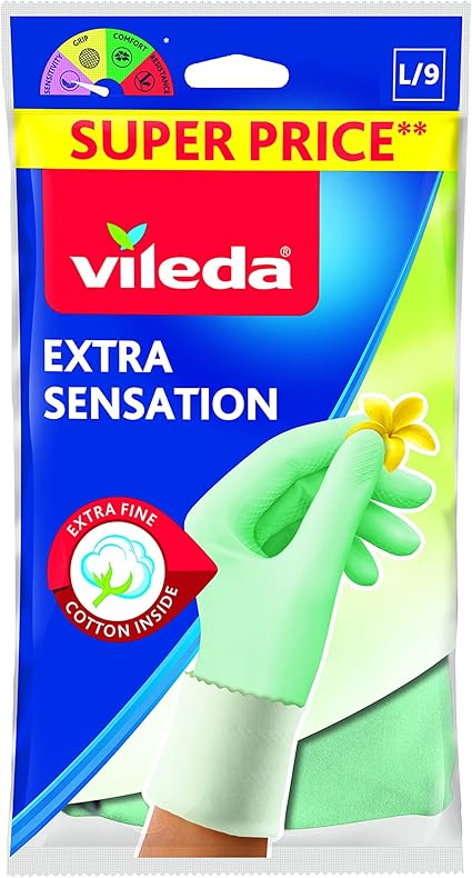 Vileda Gloves Extra Sensation (Special Price) | Vileda In Lebanon