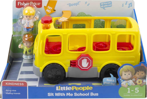 Fisher Price Little People Musical Toddler Toy Sit with Me School Bus with Lights Sounds | Fisher Price In Lebanona