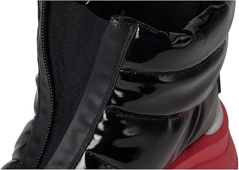 Naturalizer Women's Black And Red Think Royln X Shadow Water Repellent Fashion Boot  | Naturalizer  In Lebanon