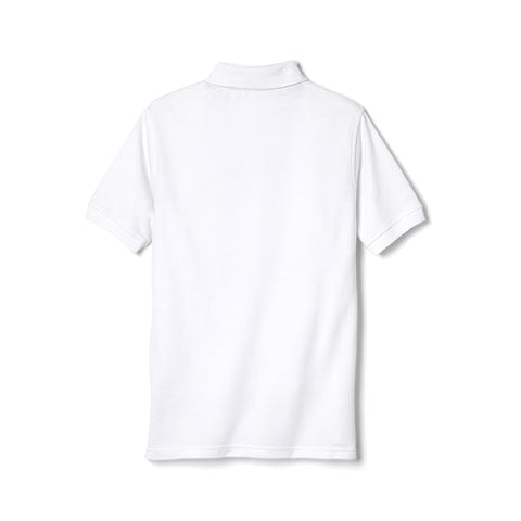 French Toast Boys' White Short Sleeve Pique Polo Uniform T-Shirt |French Toast In Lebanon