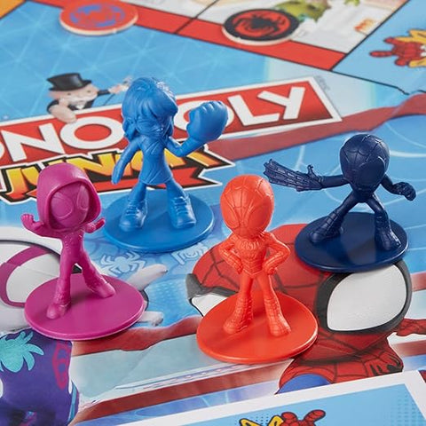 Hasbro Monopoly Junior Marvel Spidey and His Amazing Friends Edition Board Game | Hasbro In Lebanon