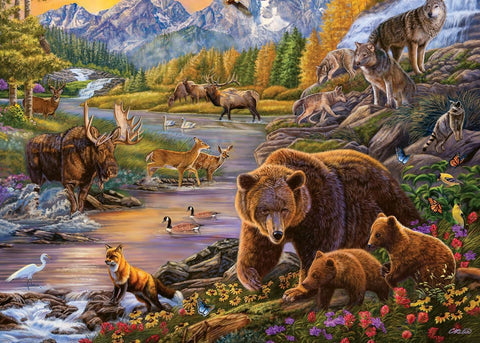 Ravensburger - Wilderness - 500 Piece Large Format Jigsaw Puzzle |Ravensburger In Lebanon