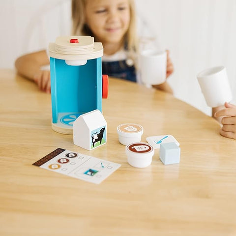 Melissa & Doug Brew And Serve Wooden Coffee Maker Set | Melissa & Doug In Lebanon