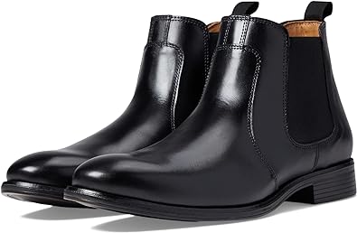 Johnston & Murphy Men's Black Boot  ACS255(shoes57, 61)