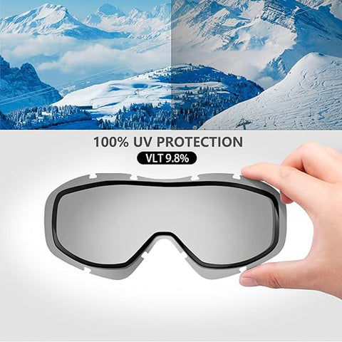 OutdoorMaster White OTG Ski and Snowboard Goggles  | OutdoorMaster In Lebanon