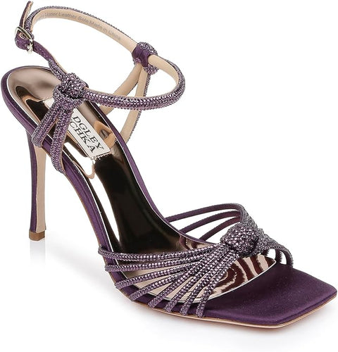 Badgley Mischka Women's Purple Estella Heeled Sandal | Badgley Mischka in Lebanon