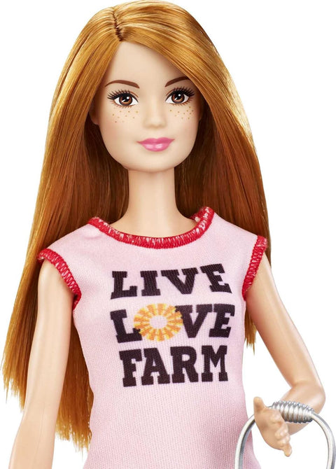 Barbie Chicken Farmer Doll Red-Haired and Playset with Henhouse|Barbie In Lebanon