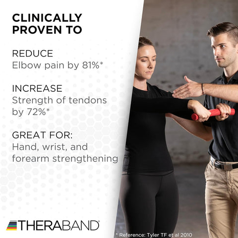 TheraBand Red Rubber FlexBar | TheraBand In Lebanon