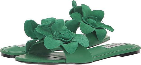 Steve Madden Women's Green Suede Melena Slippers | Steve Madden In Lebanon