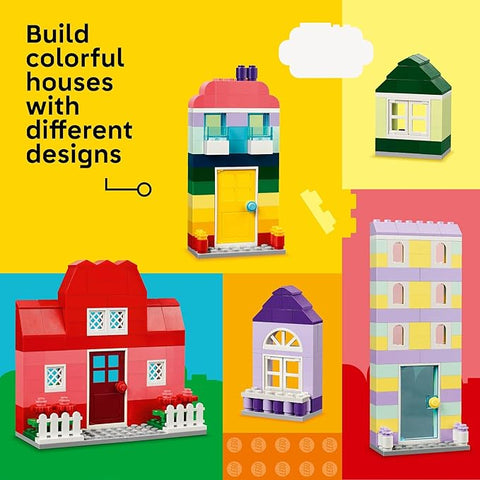 Lego Classic Creative Houses Brick Building Set | Lego In Lebanon
