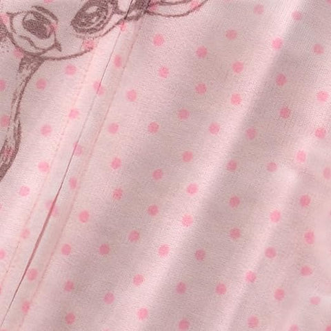 Disney Baby Girl's Bambi Pink 2 Pack Zip-Up Sleeper |Disney In Lebanon