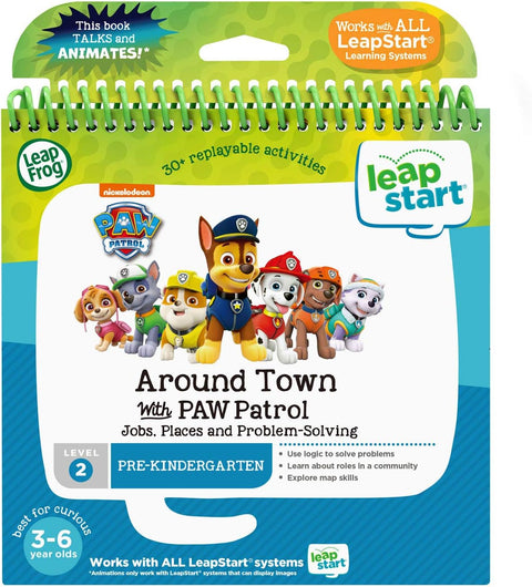 LeapFrog LeapStart 3D Around Town with PAW Patrol Book - Level 2  |LeapFrog In Lebanon