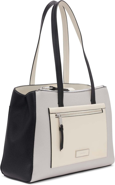 Calvin Klein Women's Back & White Hadley Tote Bag | Calvin Klein In Lebanon