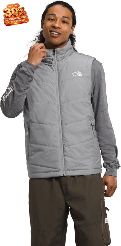 The North Face Men's Grey Quilted Vest | The North Face In lebanon