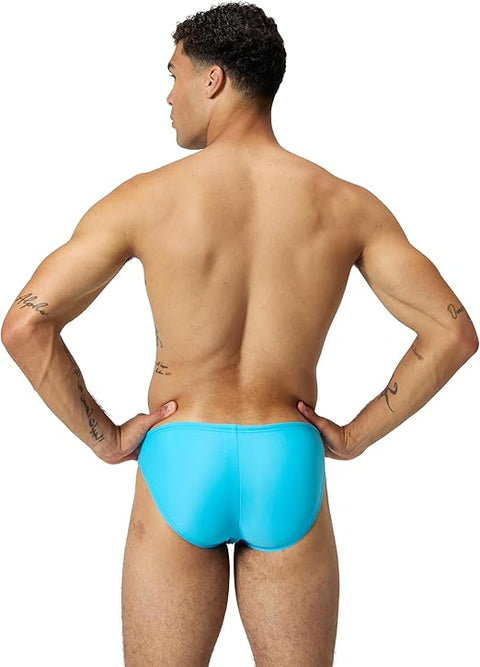 Speedo Men's Blue Swimsuit Brief Powerflex Eco Solar Swim Briefs | Speedo in Lebanon