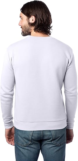 Alternative Men's White Long Sleeve Sweatshirt | Alternative In Lebanon