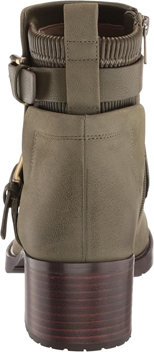 NYDJ Women's Khaki Green Parvani Heeled Ankled Boot | NYDJ in Lebanon