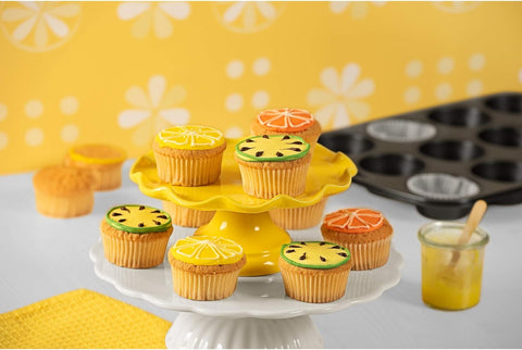 Original Kaiser Black Muffin Tray 12cups 38x27cm + 60 Paper Bun | Original Kaiser In Lebanon