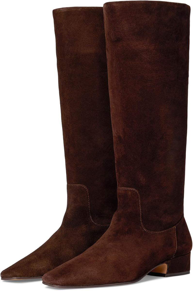 Steve Madden Women's Brown Suede Dantelle Knee High Boot