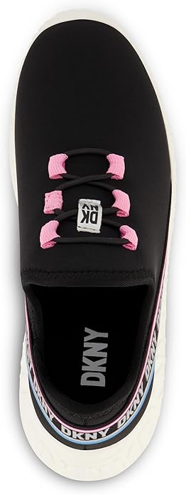 DKNY Girl's Black Allie Cool Sneakers | DKNY In Lebanon