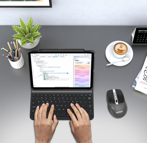 Arteck iPad Air 11-inch/Air 5th 4th Generation Bluetooth Keyboard Case |Arteck In Lebanon