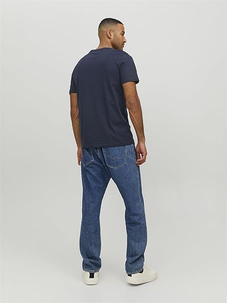 Jack & Jones Men's Navy Graphic Printed T-Shirt | Jack & Jones In Lebanon