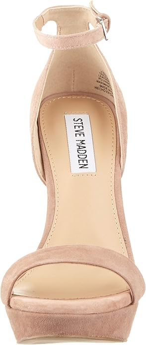 Steve Madden Women's Tan Sarah Suede Heeled Sandals | Steve Madden In Lebanon