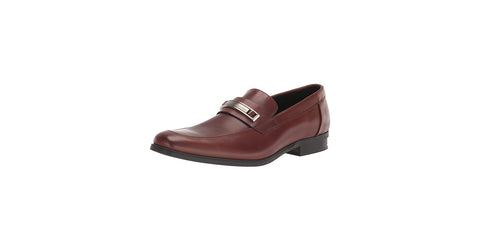 Calvin Klein Men's Brown Leather Bit Loafers | Calvin Klein in Lebanon