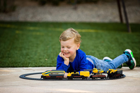 CAT Little Machines Power Tracks Battery Operated Train Set | CAT In Lebanon