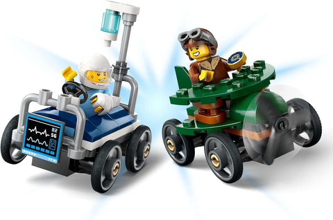 LEGO City Airplane vs. Hospital Bed Race Car Pack Toy | LEGO In Lebanon