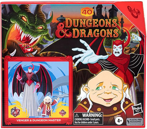 Dungeons & Dragons Cartoon Classics Scale Dungeon Master & Venger TG702